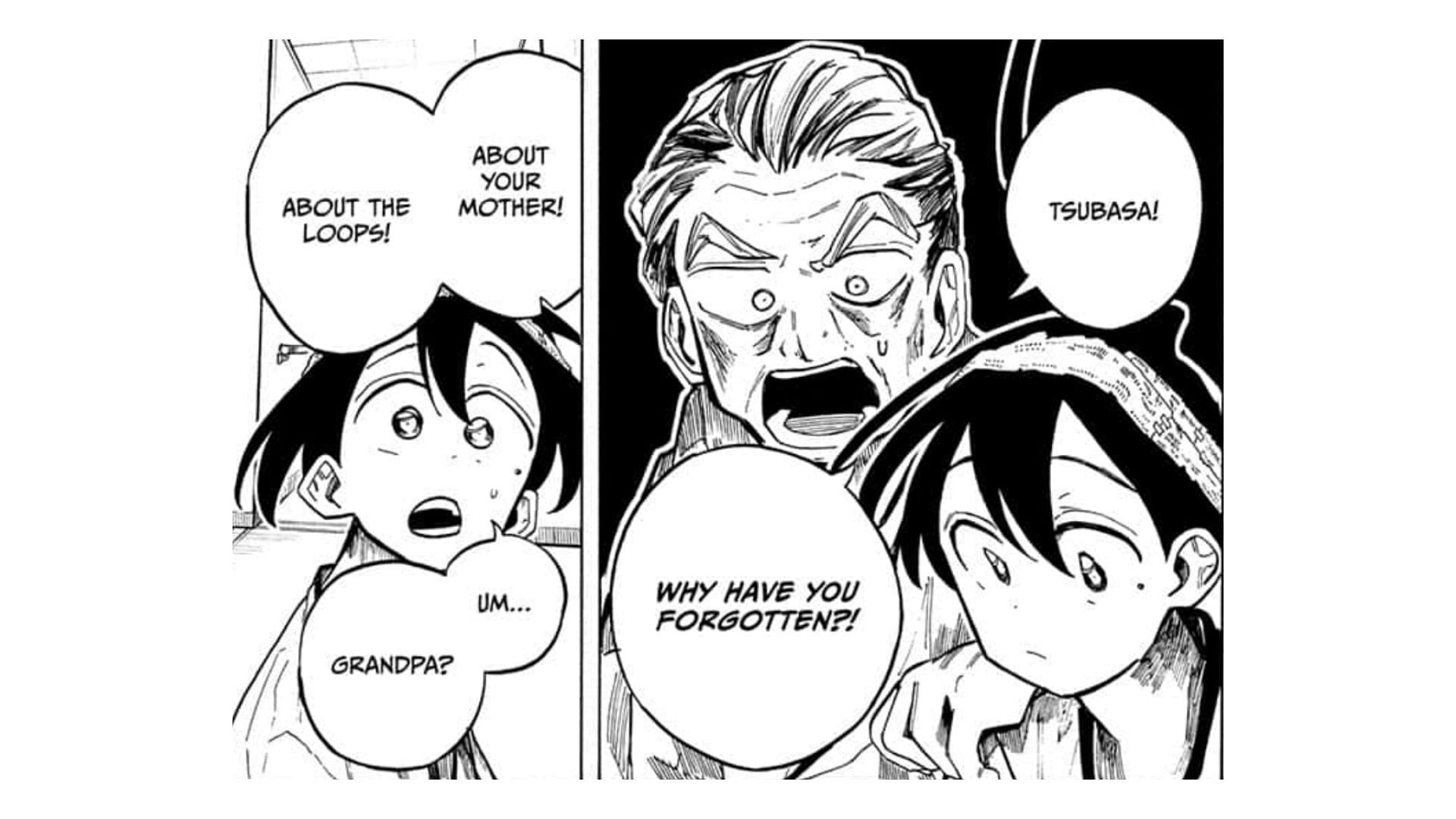 The Ichinose Family's Deadly Sins chapter 20 likely to focus on Tsubasa's grandpa (Image via Shueisha/Taizan 5)
